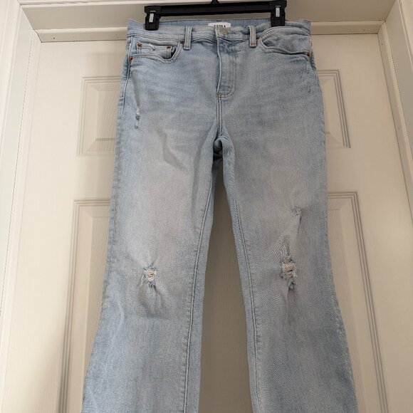 Pistola Lennon High-Rise Crop Flare Jeans - Picture 1 of 11